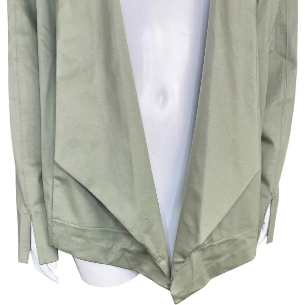 Isaac‎ Mizrahi Live! Elements Stretch Knit Jacket Rosemary 2X NWOT Long Sleeve